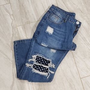American Flag Jeans